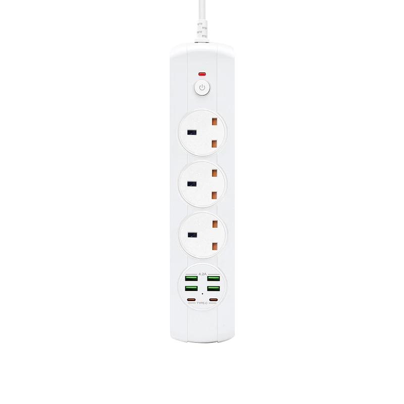  ǥ  ȣ Ƽ, USB Ʈ 4 , CŸ Ʈ 2 , 3 ͽټ , 3000W, 10A, 250V